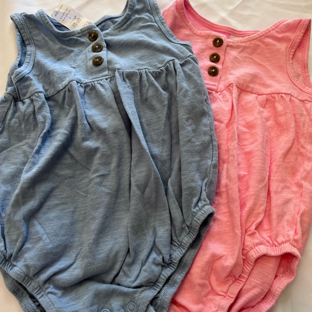 2 cotton on baby rompers
